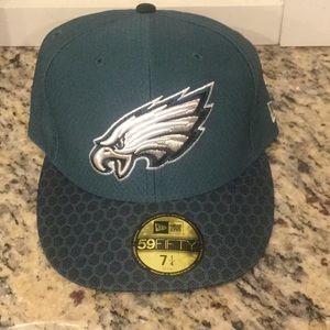 PHILADELPHIA EAGLES NEW ERA 5950 NFL SIDELINE hat